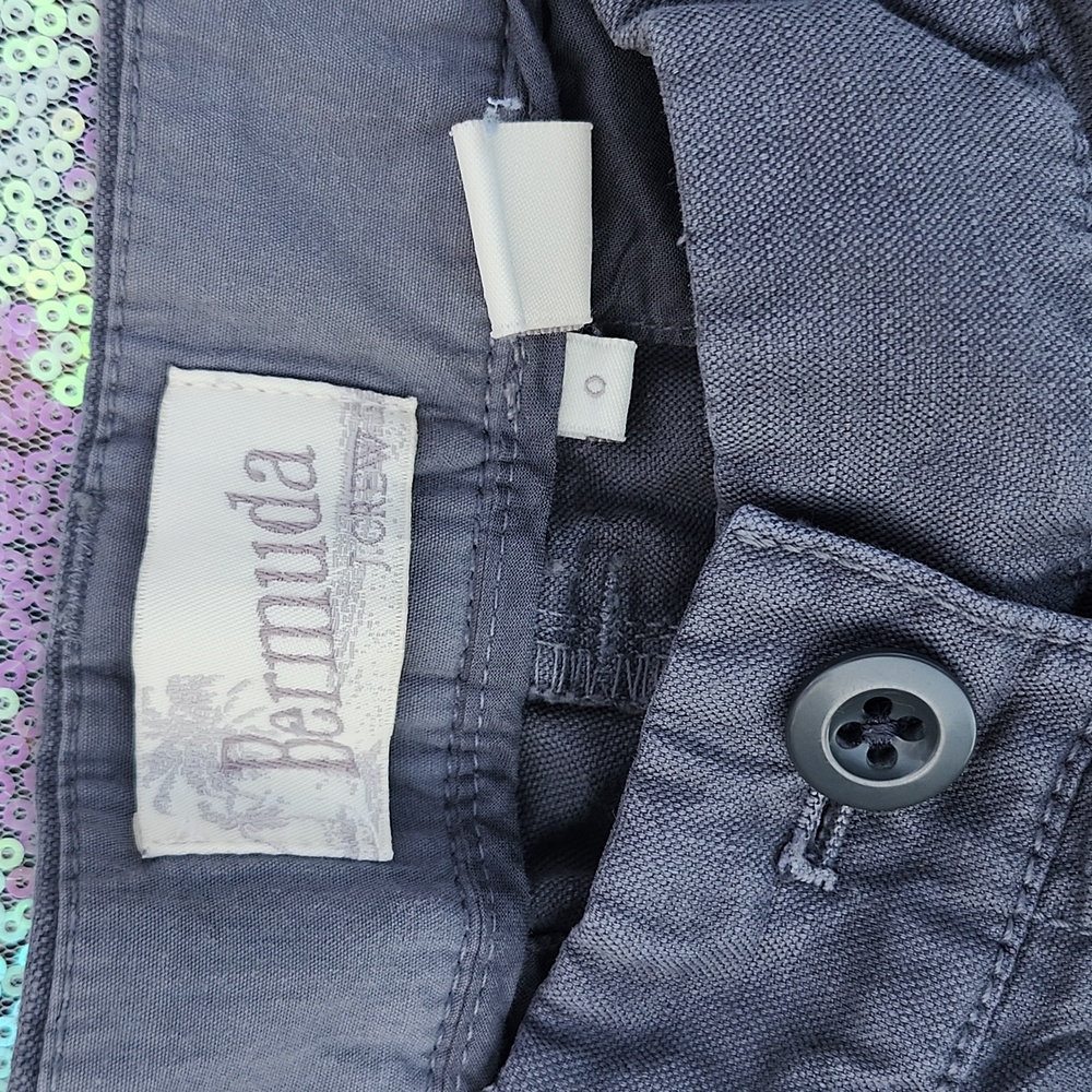 J.CREW Bermuda Shorts, Women's 0, Great Condition Grey! - Picture 2 of 3
